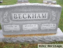 Charles W Beckham