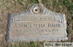 John Otto Bahr