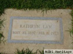 Kathryn E Law