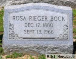 Rosa Rieger Bock