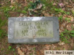 Sarah A "sallie" Doran Adair