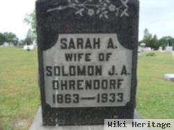 Sarah Ann Phillips Ohrendorf