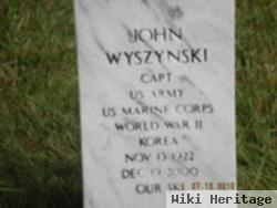 Capt John Wyszynski