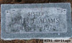 Julia Elizabeth Miller Adams