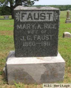 Mary A. Rice Faust