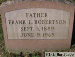 Frank Leslie "fred" Robertson