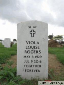 Viola Louise "vi" Cossey Rogers