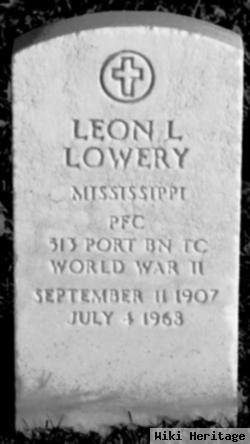 Leon L Lowery