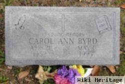 Carol Ann Byrd