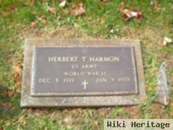 Herbert T Harmon