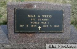 Max A Weiss