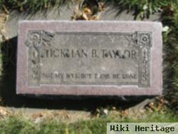 Hickman B. Taylor