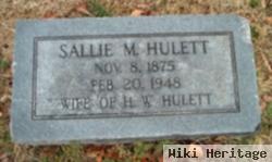 Sallie Maud Stovall Hulett