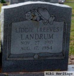 Liddie Reeves Landrum