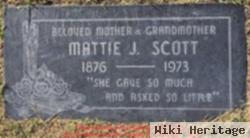 Mattie J. Terry Scott