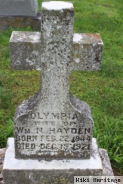 Mary Olympia Chappuis Hayden