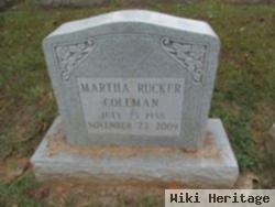 Martha Rucker Coleman