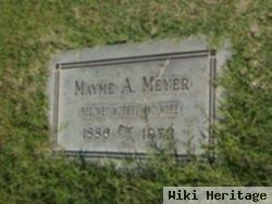 Mayme A Lodge Meyer