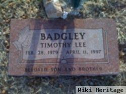 Timothy Lee Badgley