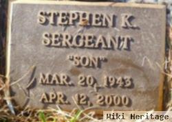 Stephan K Sergeant