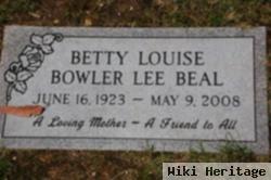 Betty Louise Bowler Lee Beal