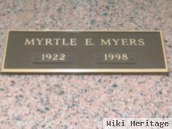 Myrtle E Myers