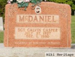 Sgt Calvin Casper Mcdaniel