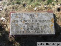 John Noble Robinson