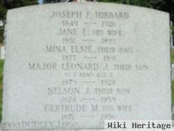 Maj Leonard J. Hibbard