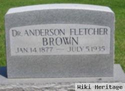 Dr Anderson Fletcher Brown