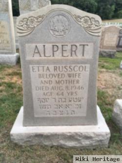 Etta Russcol Rubin Alpert