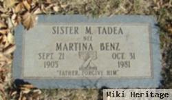 M. Tadea (Sister) Benz