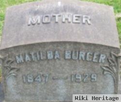 Matilda Huch Burger