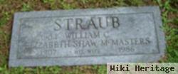 Elizabeth Shaw Mcmasters Straub