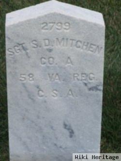 Sgt Samuel D Mitchen