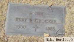 Ruby F. Crocker