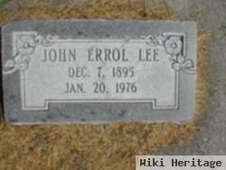 John Errol Lee