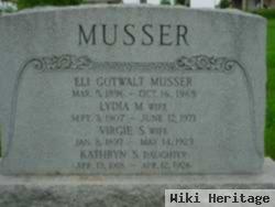 Lydia M Musser