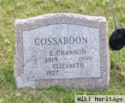 E. Channon Cossaboon