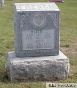 Mattie J. French