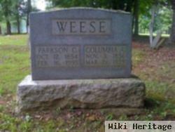 Columbia Ann Isner Weese