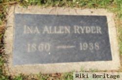 Ina Allen Ryder