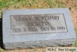 Verna Burghart Ricketts