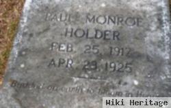 Paul Monroe Holder