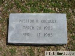 Preston H Knowles