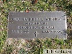 Bertha Rineer Wiberg