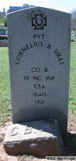 Pvt Cornelius Bunyan Sikes