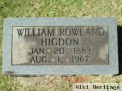 William Rowland Higdon