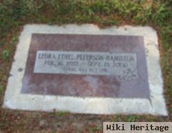 Leora Ethel Peterson Hamilton