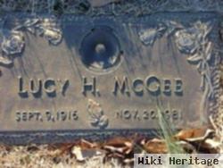 Lucy H Mcgee